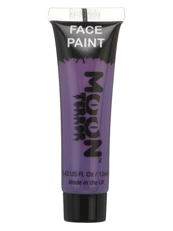Moon Terror Halloween Face & Body Paint, Purple Dress Loud