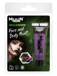 Moon Terror Halloween Face & Body Paint, Purple Dress Loud