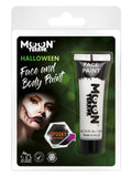 Moon Terror Halloween Face & Body Paint, White Dress Loud