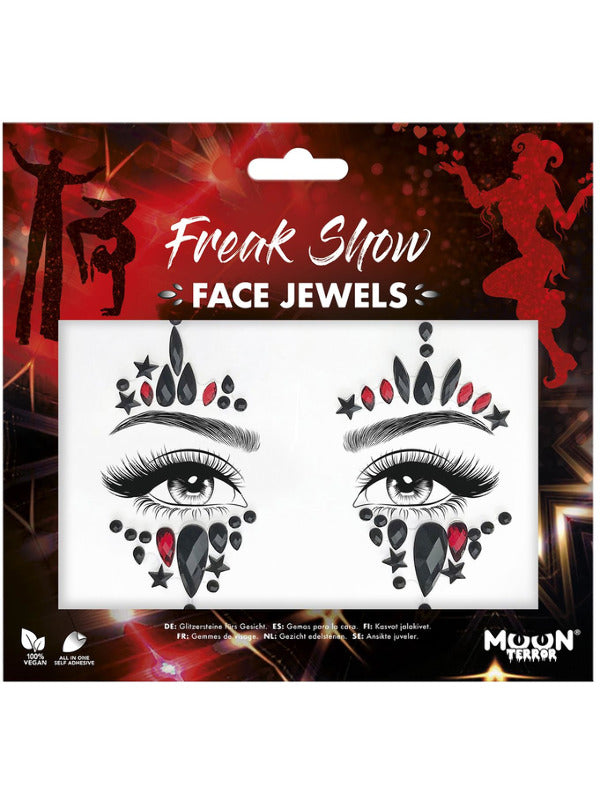 Moon Terror Face Jewels, Freak Show Dress Loud