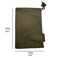 Onewind Outdoors Tent Stake Stuff Sack- 3pcs Dress Loud