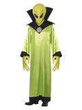 Alien Lord Costume, Green Dress Loud