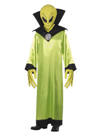 Alien Lord Costume, Green Dress Loud