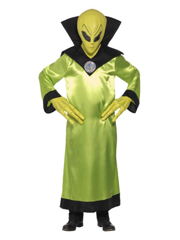 Alien Lord Costume, Green Dress Loud