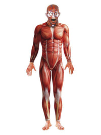 Anatomy Man Costume, Red Dress Loud