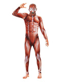 Anatomy Man Costume, Red Dress Loud