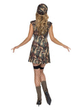Army Girl Costume, Camouflage Dress Loud