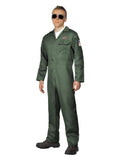 Aviator Costume, Green Dress Loud