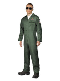 Aviator Costume, Green Dress Loud
