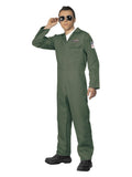 Aviator Costume, Green Dress Loud