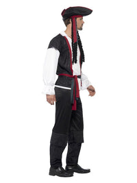Aye Aye Pirate Captain Costume, Black Dress Loud