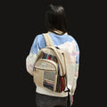 Small Backpack - Zig Zag Zips Style Dress Loud