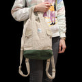Laptop Backpack - Hemp & Cotton Dress Loud