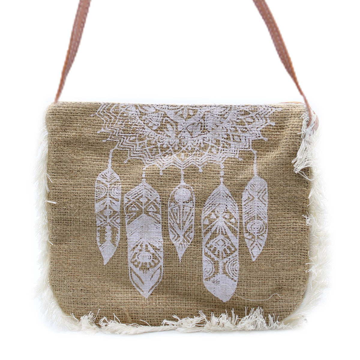 Fab Fringe Bag - Dream Catcher Print Dress Loud