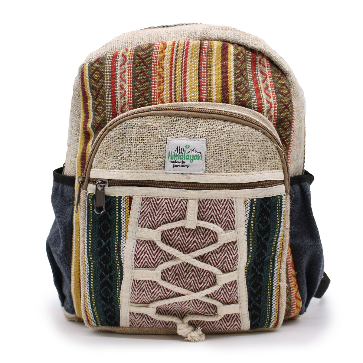 Small Backpack - Rope & Pockets Style Dress Loud