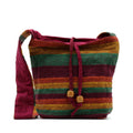 Nepal Sling Bag - Mountain Trek Tan & Greens Dress Loud
