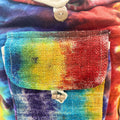 Tiedye Hemp Study Bag with Front Pocket Dress Loud