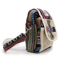 Body-Cross Natural Hemp & Jhari Travel Bag Dress Loud