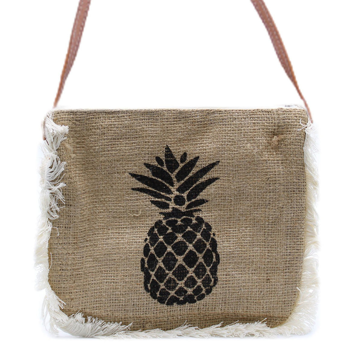 Fab Fringe Bag - Pineapple Print Dress Loud