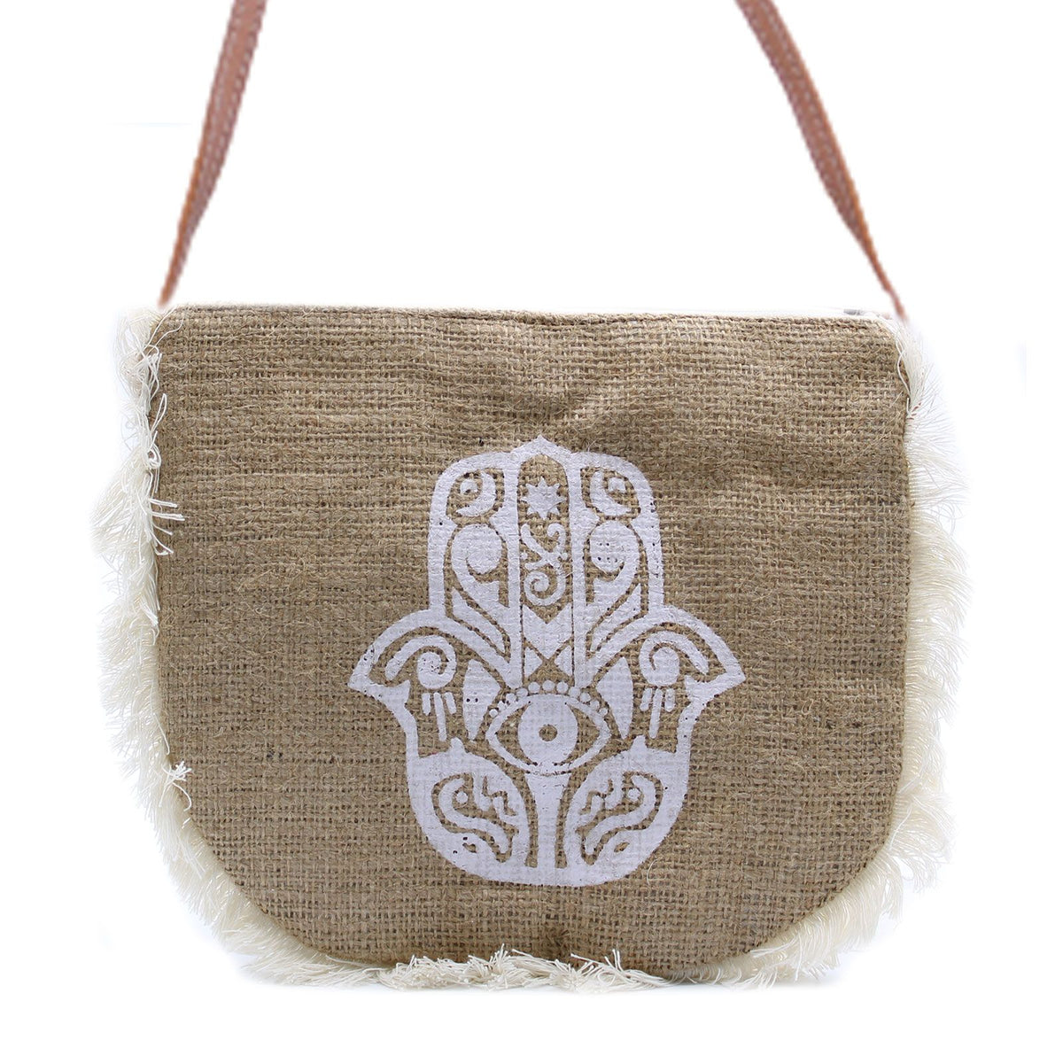 Fab Fringe Bag - Hamsa Print Dress Loud