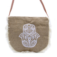 Fab Fringe Bag - Hamsa Print Dress Loud