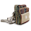 Body-Cross Natural Hemp & Jhari Travel Bag Dress Loud