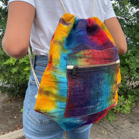 Tiedye Hemp String Bag Dress Loud