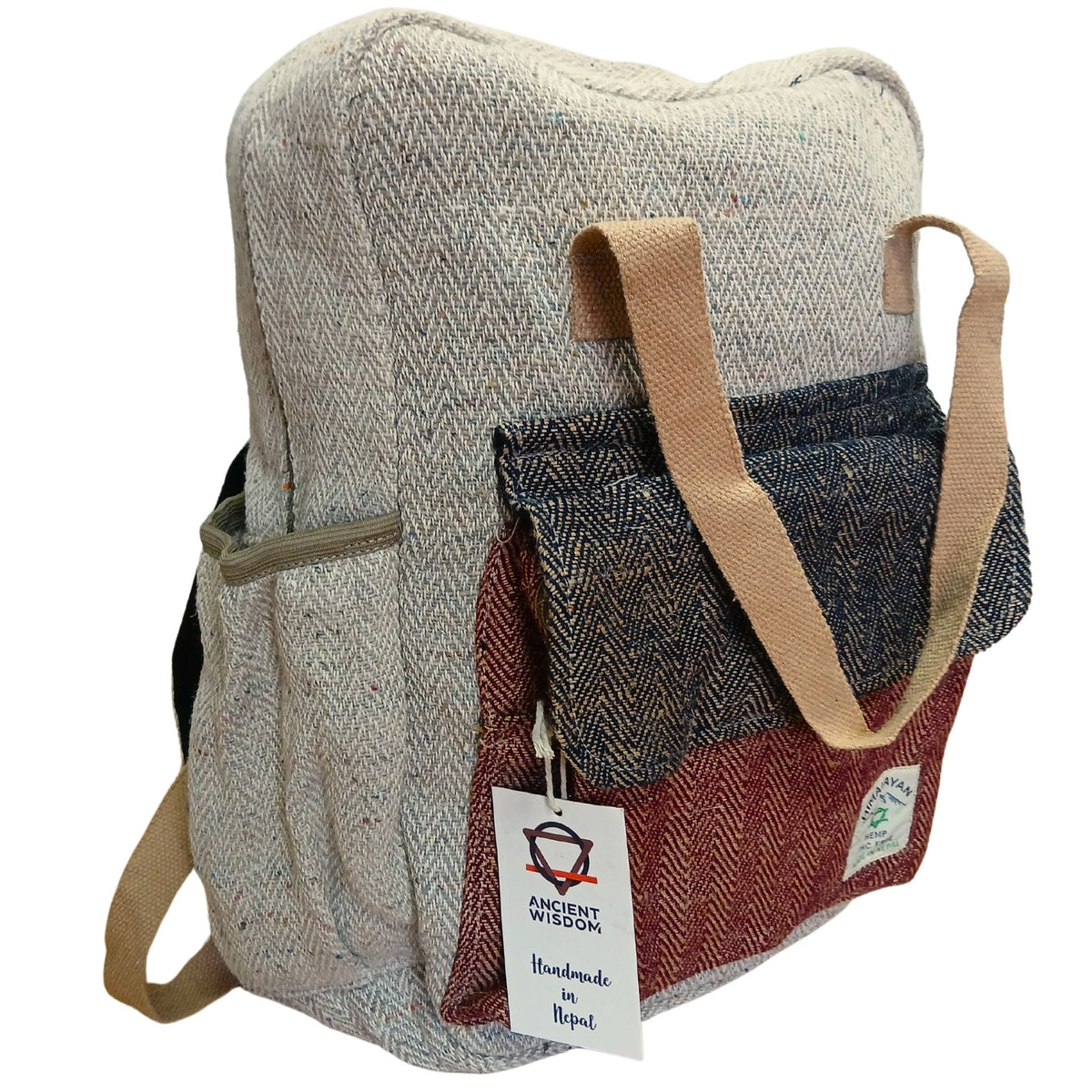 Hemp Adventure Backpack - Kathmandu Dress Loud