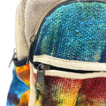 Tiedye Hemp Medium Backpack No Print Dress Loud