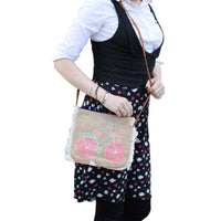 Fab Fringe Bag - Summer Pattern Embroidery Dress Loud