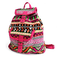 Jacquard Bag - Pink Backpack Dress Loud
