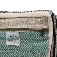 Messenger Bag - Hemp & Cotton Dress Loud