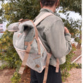 Hemp Trekking Rolling Backpack - Sage Dress Loud