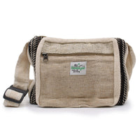 Messenger Bag - Hemp & Cotton Dress Loud