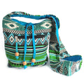 Jacquard Bag - Teal Sling Bag Dress Loud