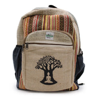 Large Backpack - Bohdi Tree Design Dress Loud