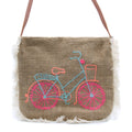 Fab Fringe Bag - Bicycle Embroidery Dress Loud