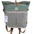 Hemp Trekking Rolling Backpack - Sage Dress Loud