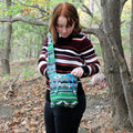 Jacquard Bag - Teal Sling Bag Dress Loud