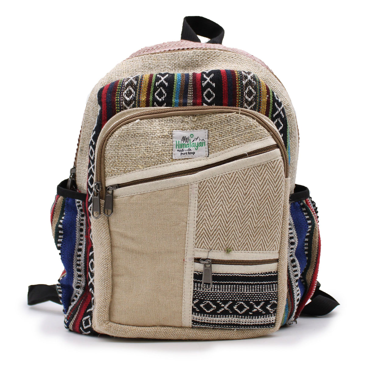 Small Backpack - Zig Zag Zips Style Dress Loud