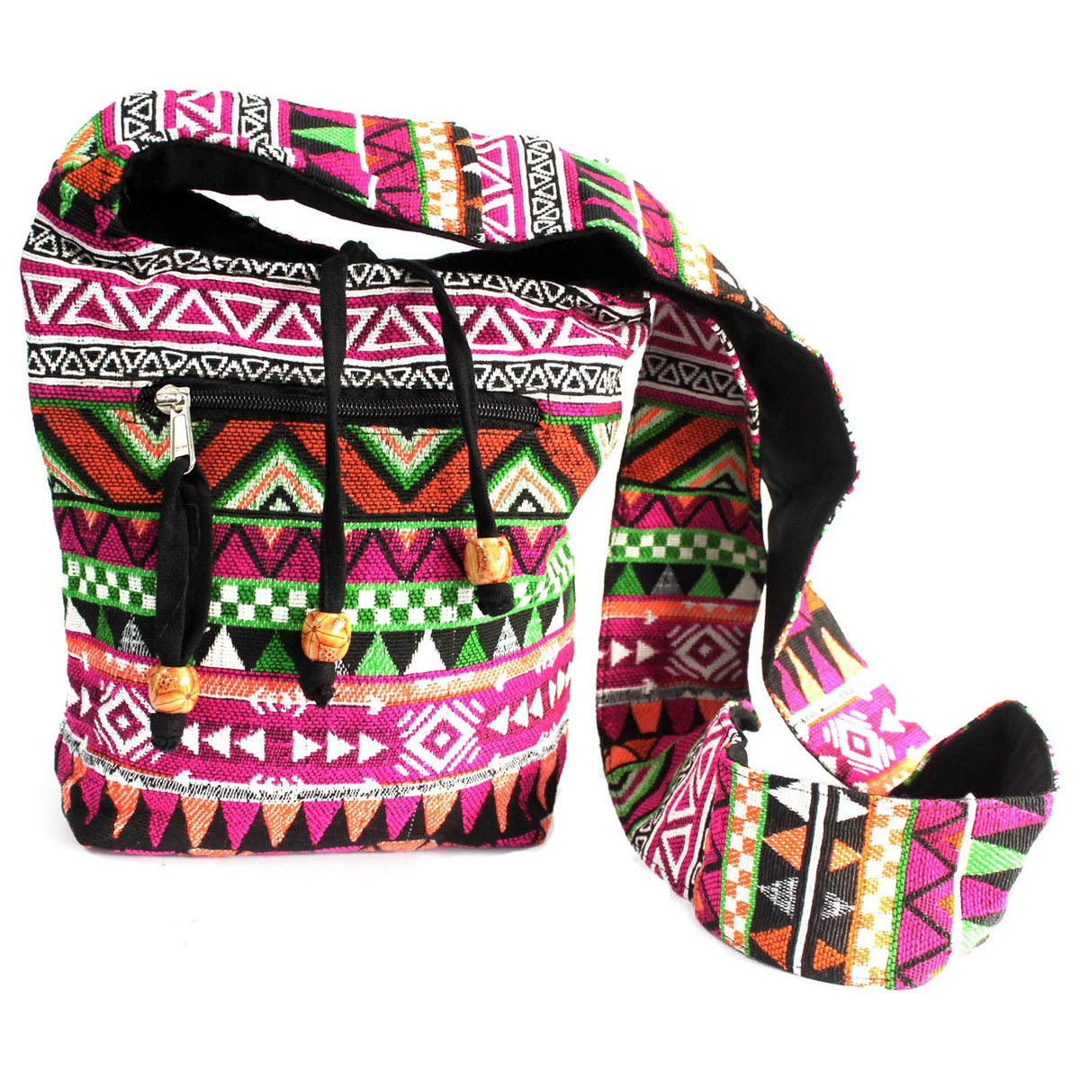 Jacquard Bag - Pink Sling Bag Dress Loud