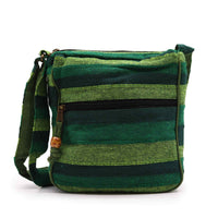 Lrg Nepal Sling Bag (Adjustable Strap) - Forest Green Dress Loud