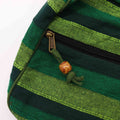 Lrg Nepal Sling Bag (Adjustable Strap) - Forest Green Dress Loud