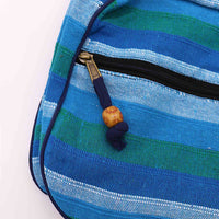 Lrg Nepal Sling Bag  (Adjustable Strap) - Blue Rivers Dress Loud