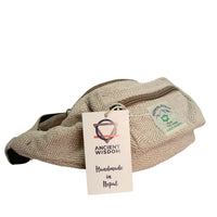 Cotton Hemp Style Belt (or Fanny) Bag - Natural Dress Loud