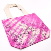 Tye-Dye Cotton Bag (6oz) - 38x42x12cm - Pretty Face - Magento - Natural Handle Dress Loud
