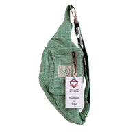 Cotton Hemp Style Belt (or Fanny) Bag - Sage Dress Loud