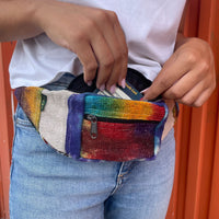Tiedye Hemp Bum Bag Dress Loud