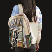 Large Backpack - Rope & Pockets Style Dress Loud