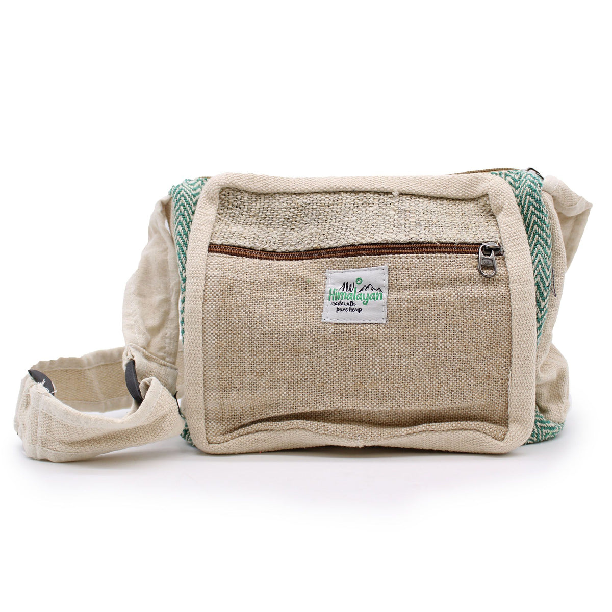Messenger Bag - Hemp & Cotton Dress Loud
